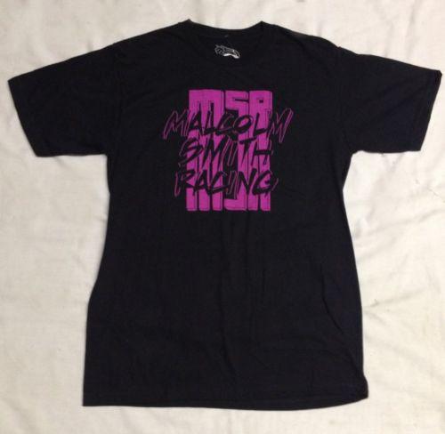 Msr throw back black short sleeve tee shirt size x-large 348018