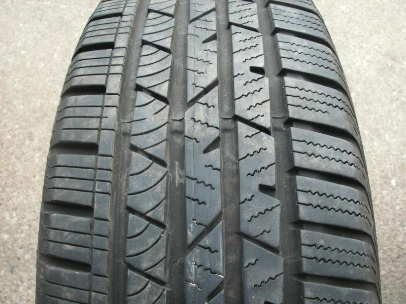 1 225/65/17  225/65r17 continental cross contact lx  8.5-9.5/32nds fast shipping