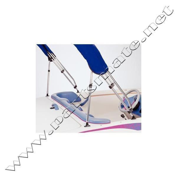 Taylor 11995 bimini support poles / adj bimini supportpoles 1pr/