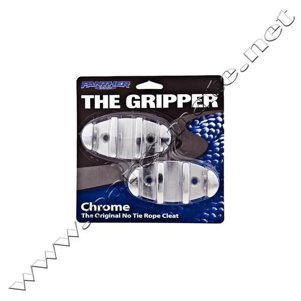 Panther 558400 gripper rope cleat / rope cleat 3 zinc   2/cd