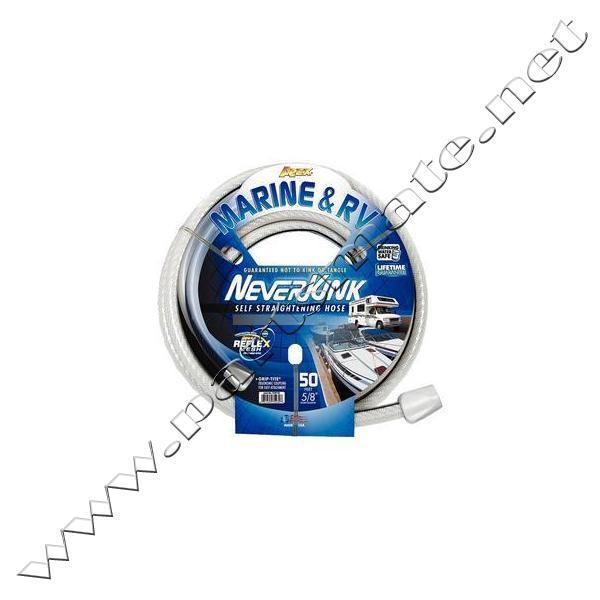 Teknor apex 860275 neverkink white marine and rv hose / neverkin