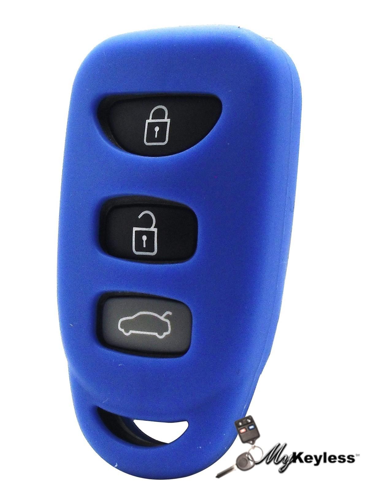 New kia replacement keyless entry car remote keyfob key fob + protective jacket