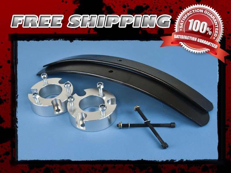 Silver lift kit front 2.5" rear 1.5"-2" coil spacer add-a-leaf spring 2wd 4x2