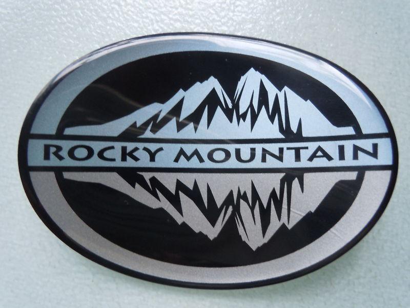  rocky mountain vinyl jeep liberty renegade rubicon decal emblem used