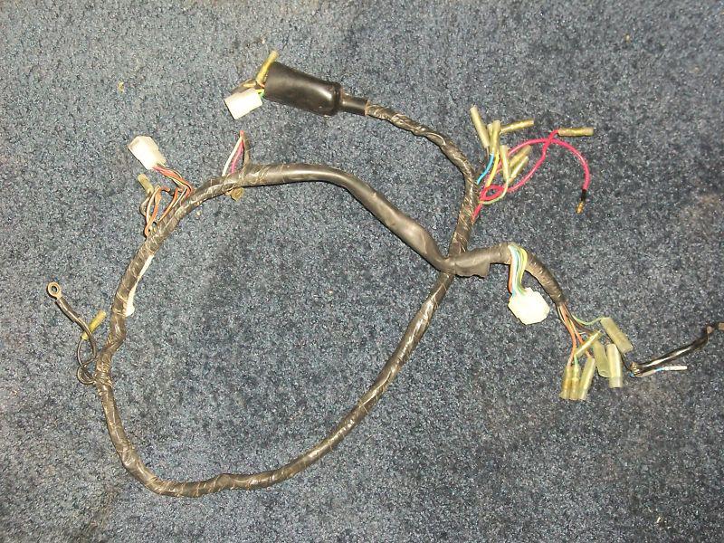 Yamaha enduro oem main wiring harness 1974 yamaha dt360 main wiring harness