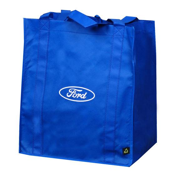 New ford motor company blue ford tote bag! approximate size 15" x 13" x 10"