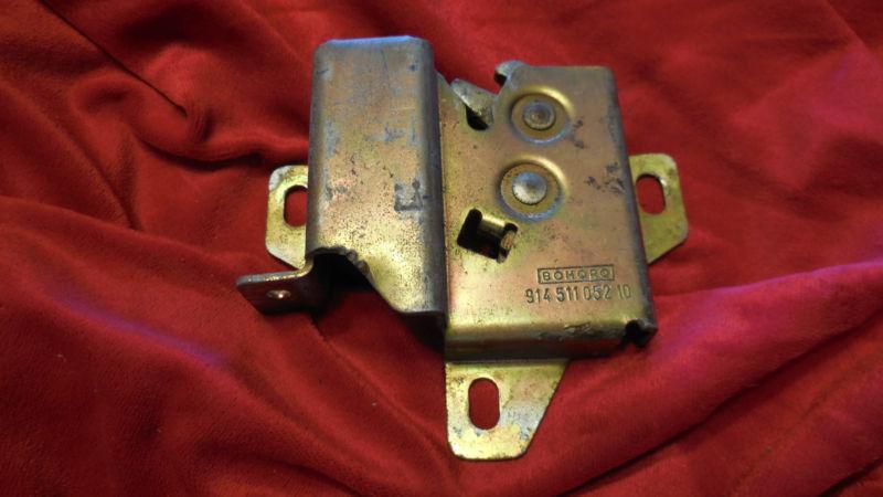 Porsche 914 front hood latch  oem