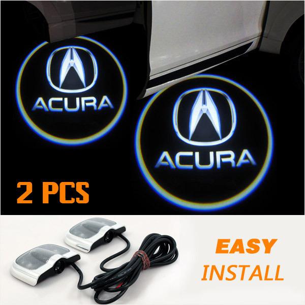  ghost shadow car door light laser for honda acura rdx ilx zdx mdx tl rl 2 pc