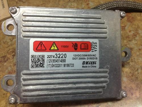 2010-12 buick lacrosse used oem hid xenon ballast 