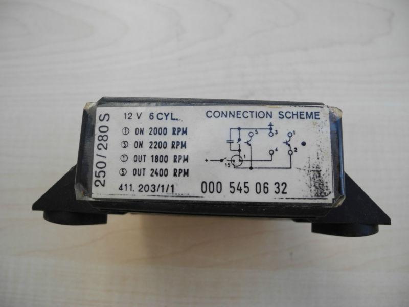 Mercedes-benz / vdo new rpm / emission control unit 000 545 06 32 / 250/8  280s