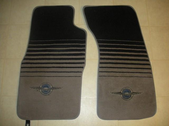 1990 35th anniversary thunderbird front floor mats