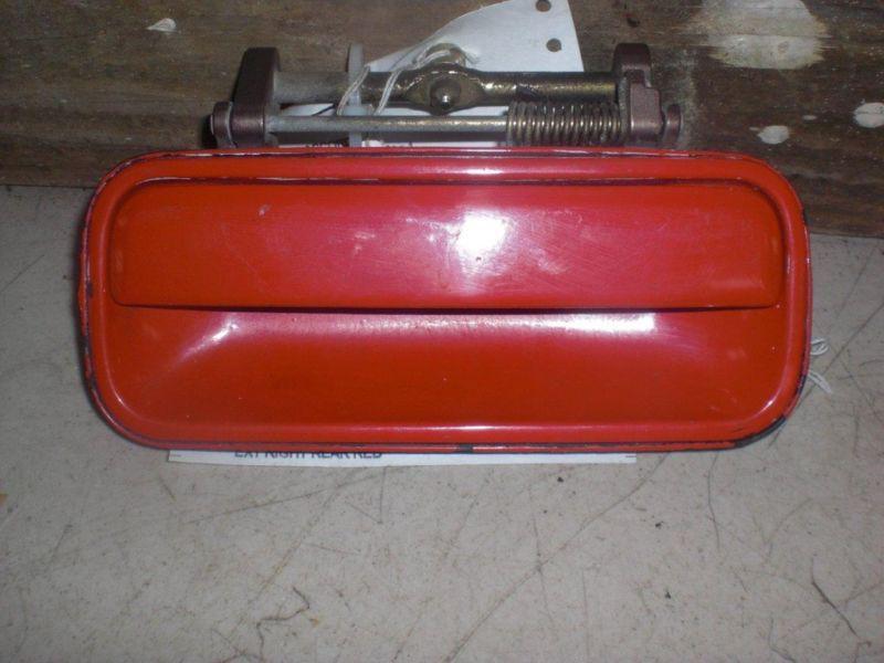 90 91 92 93 honda accord right passenger r. rh rear exterior door handle red