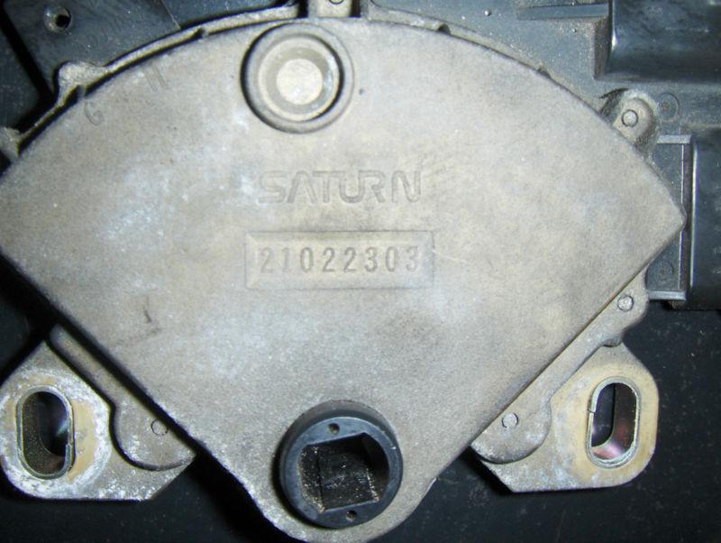 2002 saturn park neutral safety switch