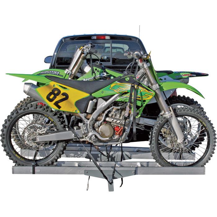 Rage powersport double motorcycle carrier-600-lb cap #amc-600-2