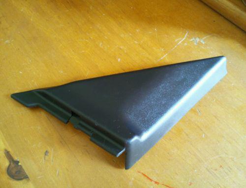 90-93 honda accord sedan passenger door mirror cover garnish trim-oem-black