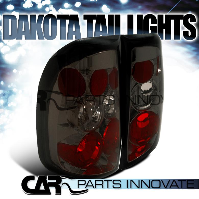 Dodge 97-04 dakota tail lights brake rear lamp altezza smoke