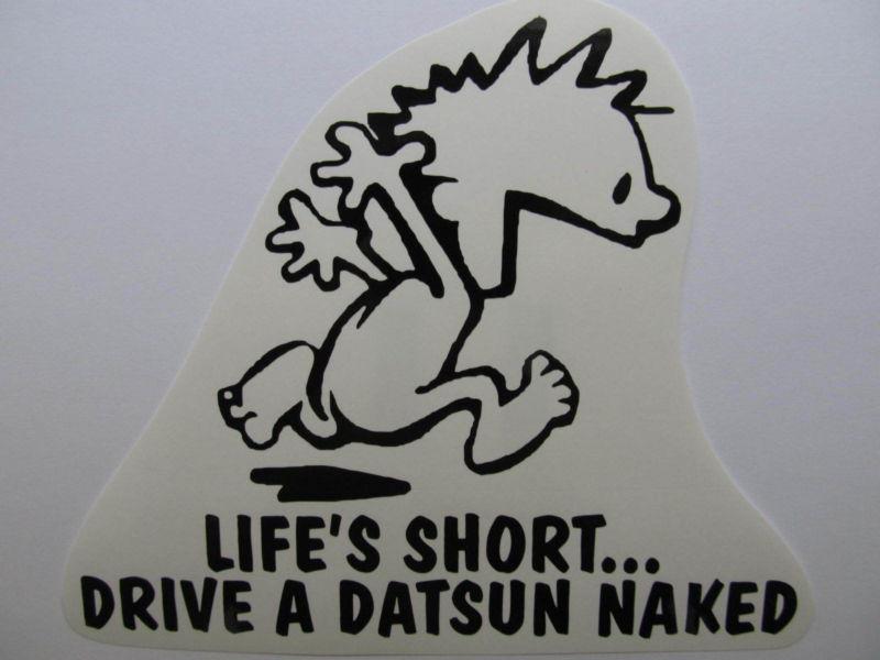 Datsun pickup truck roadster decal 310 fairlady z series decal sticker 280z gt