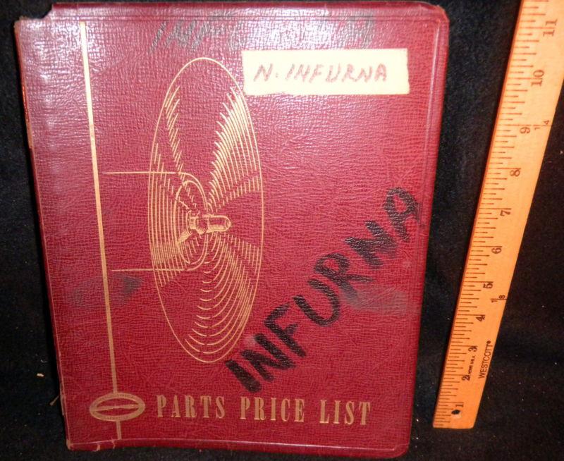 1948-1953 aircraft price lists hamilton standard propellers