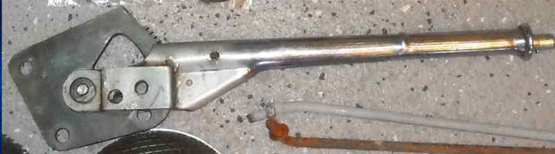 Original hand brake lever from e type jaguar 1970