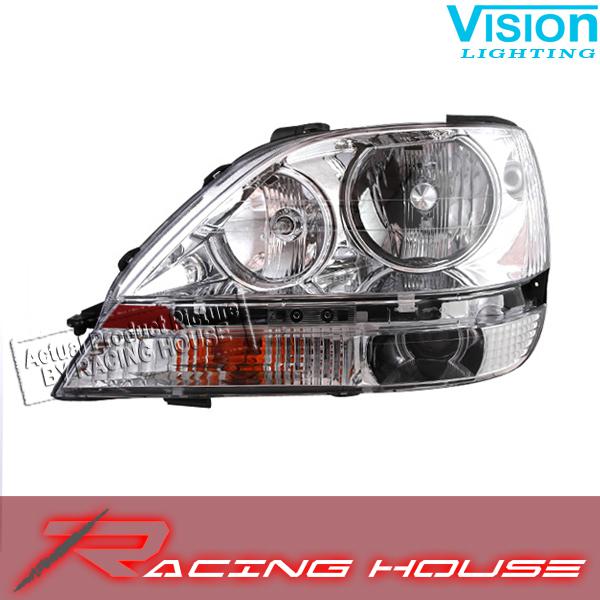 L/h headlight driver side lamp kit unit replacement 2001-2003 lexus rx300