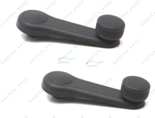 2 pc window crank handles  fits : hyundai accent