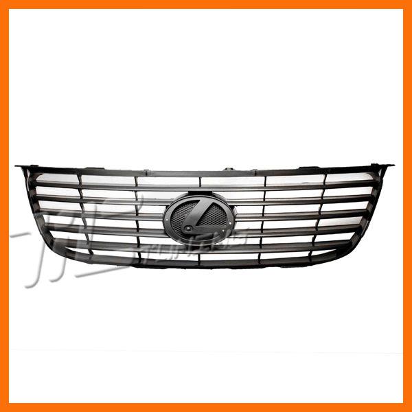 07-09 lexus es350 front grille lx1200125 wo chrome mldg new plastic gray wo pcs