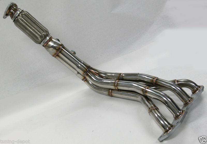 02-06 honda crv rd4-rd7 k24a1 4-1 obx stainless header