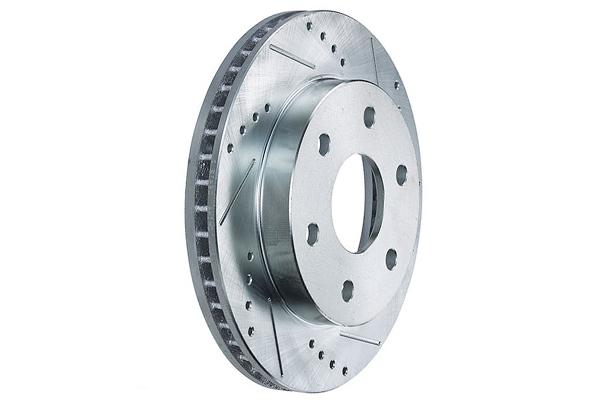 Explorer power stop cross drilled and slotted rotors - ar8585xr