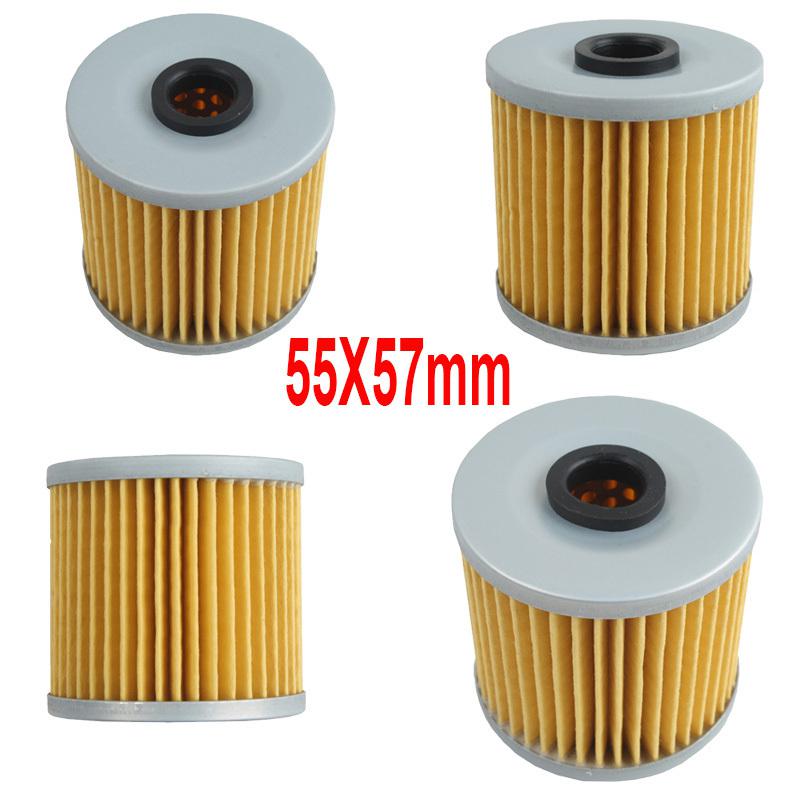 4x motorcycle engine oil filter for kawasaki kl250 klr250 kl600 kef300-lakota 