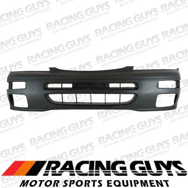 95-96 nissan maxima se front bumper cover black new facial plastic ni1000183