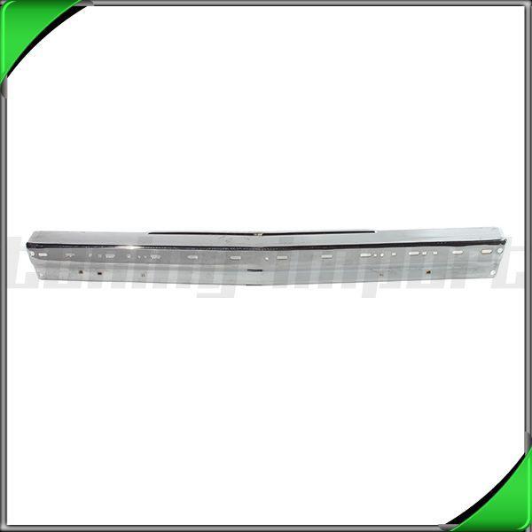 82-83 chevy cavalier 2/4dr steel chrome front bumper impact face bar gm1002129