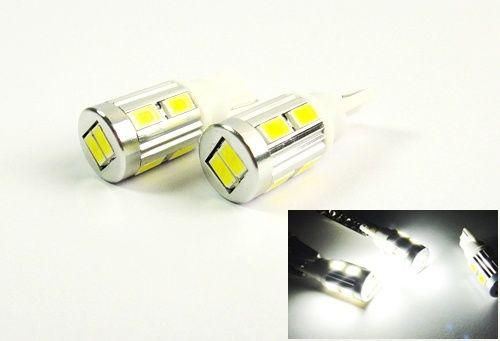 2 t10 168 194 samsung 10 smd led lamp courtesy interior trunk map dome light drl