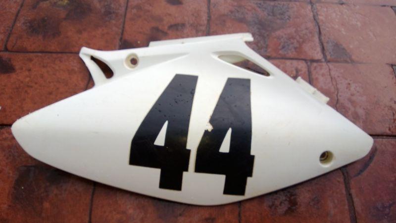 Side number plate 2004 honda crf450r crf 450r plastic oem 2003 fit also