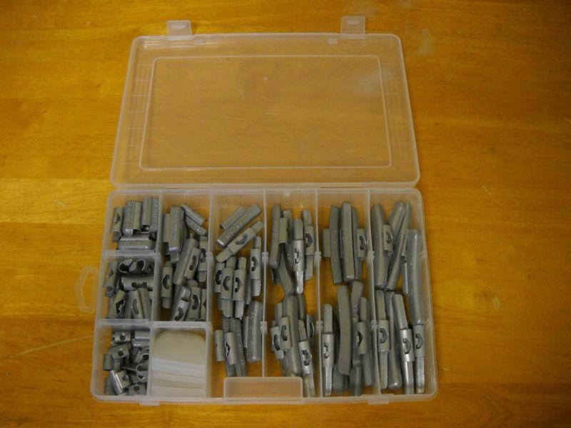  mc wheel weights - new assorted (82pc) in  case 