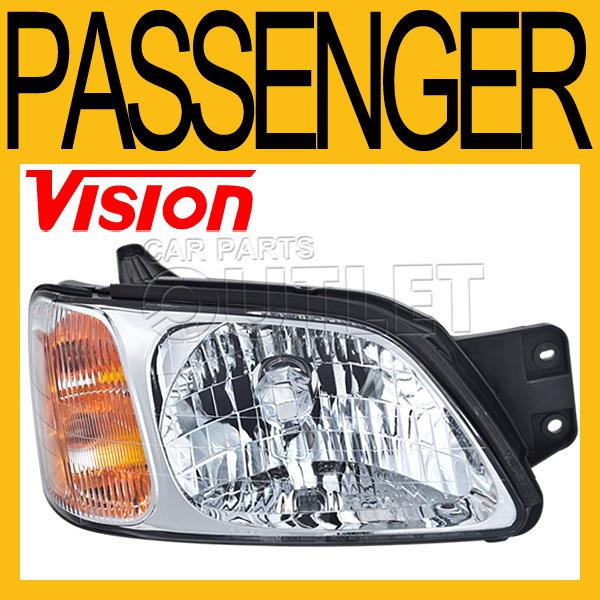 00-04 legacy l/brighton 03-06 baja sport head lamp light right assembly new r/h