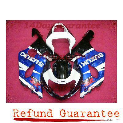 For suzuki 2000-2002 gsxr 1000 k1 fairing 0f