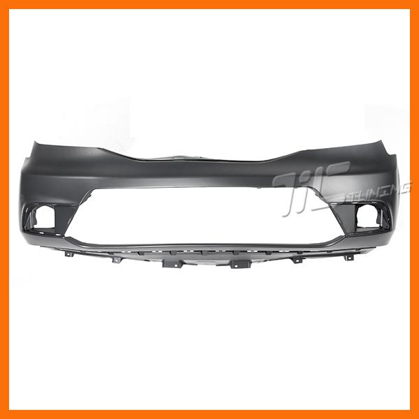 12 13 honda pilot front bumper cover ho1000285 new unprimed wo park sensor holes