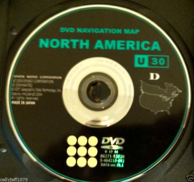 Lexus navigation dvd disc gen 5 rx350 es350 lx470 5.1 gx470 rx400h is250 oem