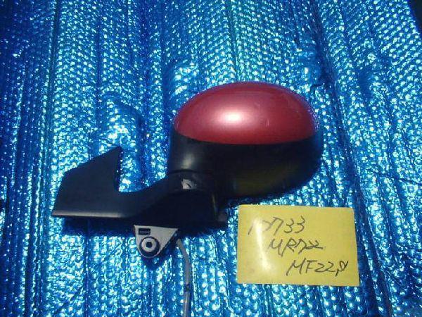 Suzuki mr wagon 2006 left side mirror assembly [3313600]