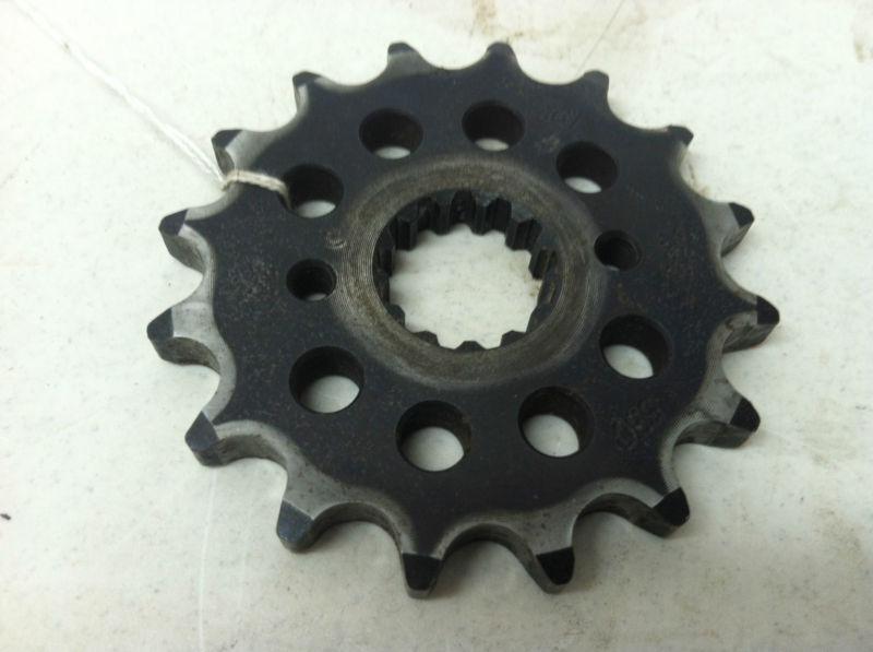  05-06 suzuki gsxr 1000 front sprocket gear teeth 16t gsxr1000 2005 2006