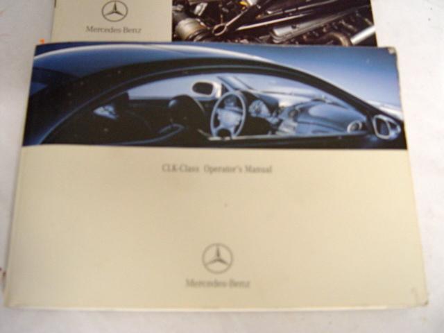  03 04 mercedes benz clk class owners manual portfolio