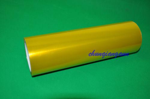 30x60cm car auto headlight tint film lights color change stickers yell 12" x 24"