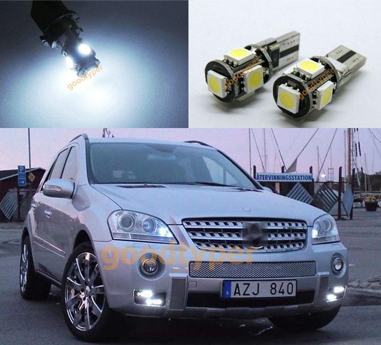 2x hid white light error free led parking eyelid lamp t10 w5w 168 194 2825 bulb