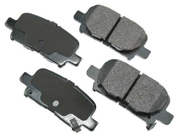 Altrom imports atm d973b - brake pads - rear, ceramic