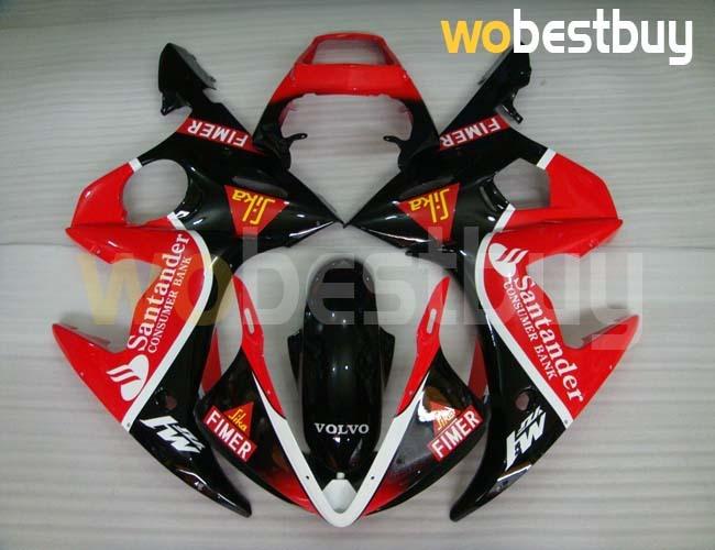 Injection body mold kit fairing for yamaha 2003 2004 2005 03 yzf r6 yzfr6 ya4