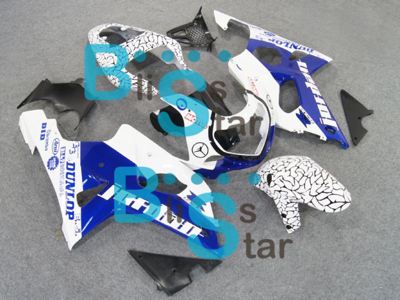 Injection fairing bodywork kit set fit gsx-r1000 gsxr1000 2000-2002 10 w7