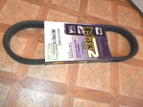 New dayco max 2 snowmobile drive belt max 1078m2, deere 1978-84, cat 75-81