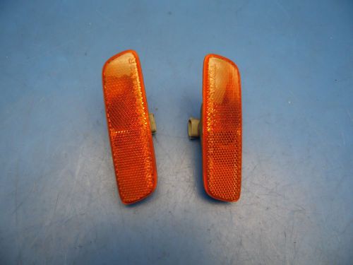 01-05 lexus is300 oem front bumper reflector lights marker lamps stock factory