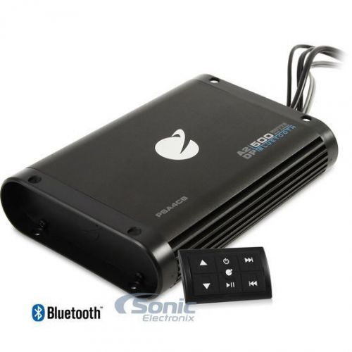 Planet audio psa4cb 500w 4-channel bluetooth enabled full range marine amplifier