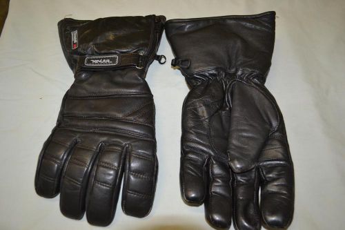 Gloves - leather motorcycle &#034;kevlar&#034; thinsulate gloves